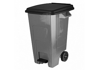 Бак для мусора Freestyle с крышкой на колесах 100л SC700221026