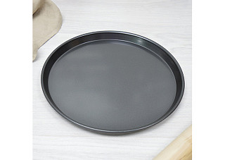 Форма для выпечки BEKKER сталь, антипригарное покрытие 29x1,7см (BK-6691)