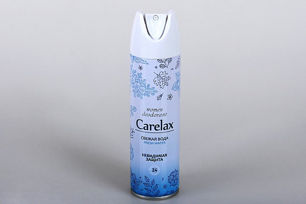 Дезодорант Carelax спрей женский Свежая вода (369)