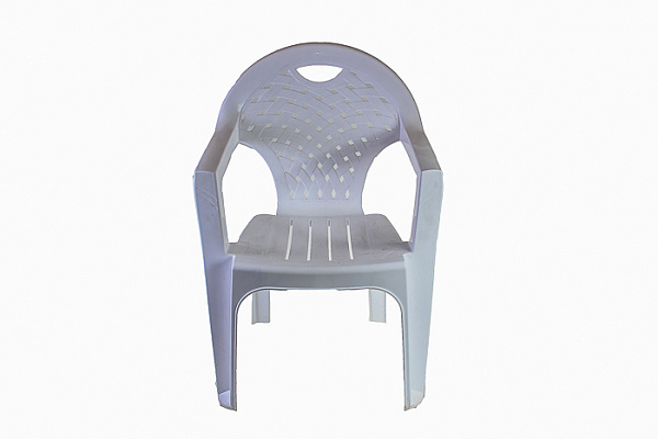 Кресло садовое пластмассовое М2608 белое