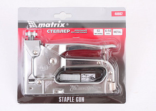 Пистолет MATRIX MASTER скобозабивной метал. (40902)