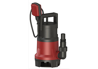 Насос дренажный ELITECH НПД 1100-35П (1100Вт, Расход-260л/м, Напор-10м,Частица-35мм, пласт. корпус)