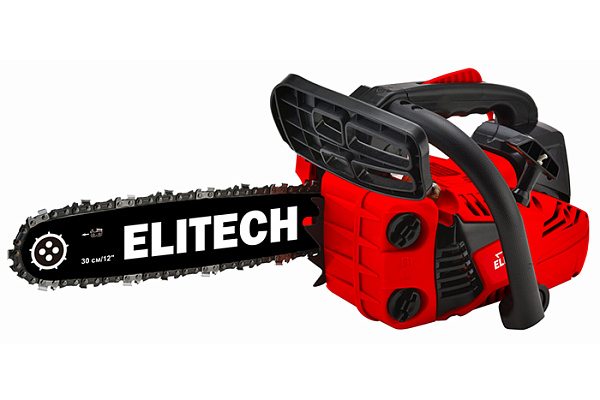 Бензопила ELITECH ПБ 2510Т (25.4см3, 0,75кВт/1,0л.с. ш-30см, 3/8, 1.3мм,44зв 3,8кг (E1611.009.00)