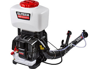 Воздуходувка ELITECH HD BP 6338RMD бензиновая (63,3см3, 2,8 кВт, 17,5м3/м, 85м/с, 11,8кг, ранцевая)