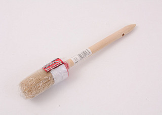 Кисть круглая MTX "Стандарт" №10х40мм, деревянная ручка, натуральная щетина (82080) 12/360