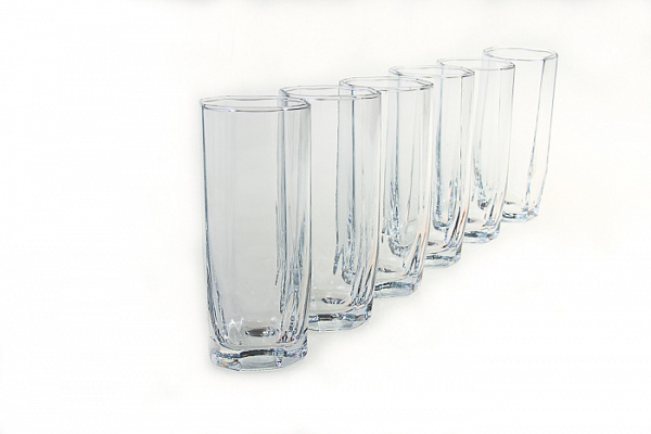 Набор стаканов для воды HISAR 0,275л.6шт.  PSB 42859В