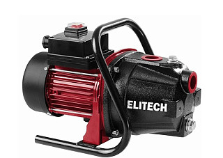 Насос поверхностный ELITECH НП 800Ч (Чугун,800Вт,Напор-40м,Глубина-8м, 4бар, 50л/м)
