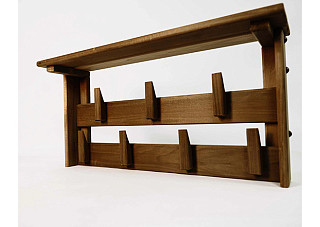 Полка-вешалка Семирамида 7 крючков Термо