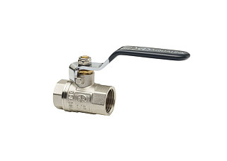 Кран шаровой латунный AQUALINK ДУ25 (1) Г/Г рычаг (01145) (60/10)
