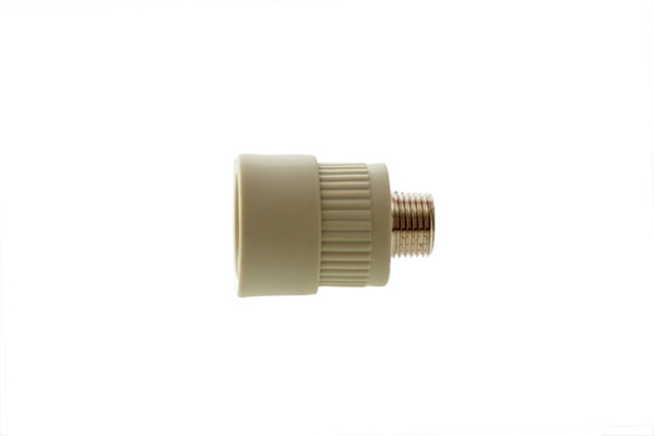 Муфта ПП комбинированная НР 32х1/2" Lammin СЕРЫЙ (80/20)