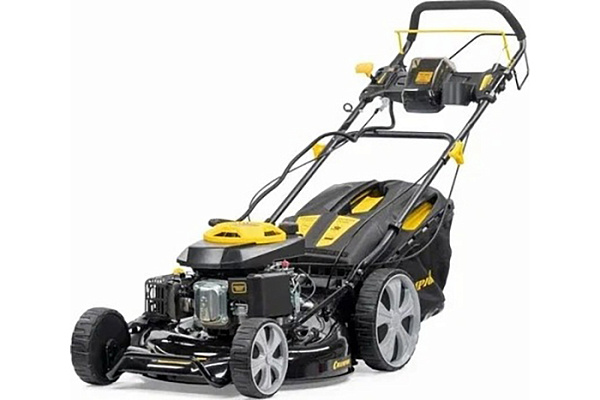 Газонокосилка CHAMPION LM5346E (4,4кВт привод 525мм70л25-75мм 1рычаг/7, 37,2кг 4в1, эл. запуск)