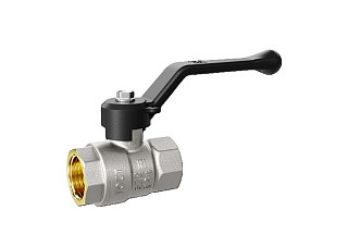 Кран шаровой латунный LD Pride 47.50 Г/Г Ду 50 Ру 25 рычаг (1/2)