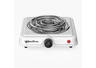 Плитка электрическая HP-02W 1000Вт 132мм 1конф/спир бел