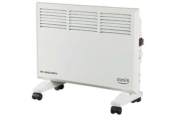Конвектор электрический OASIS KM-20 (2000Вт, площадь обогрева-25м²)