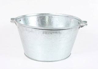 Таз оцинкованный 26,0л