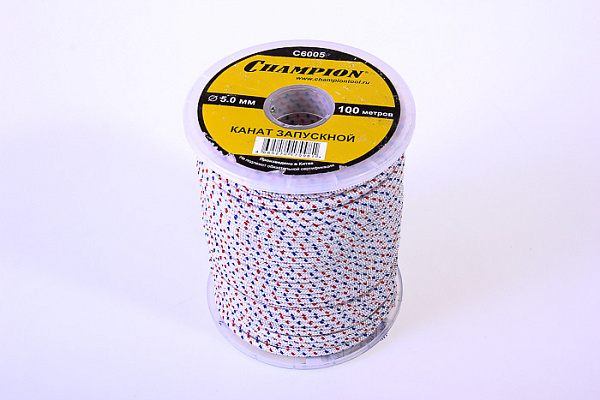 Канат запускной CHAMPION 3,5мм 100м, CHAMPION, C6002