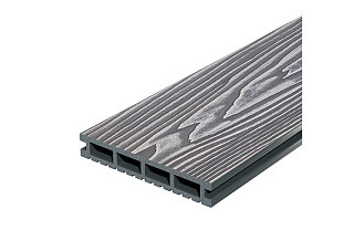 Террасная доска Decking Urban 150х24х3000 0,45м2 серый (Дымчатый Дуб)