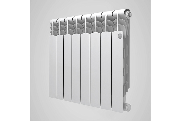 Радиатор Royal Thermo Revolution биметалл, белый (122вт, 350х80х12секц., 1,42кг)