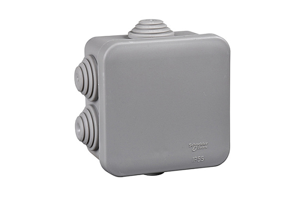 Коробка распределительная 70х70х40мм IP55 серая IMT35090 (107) 090