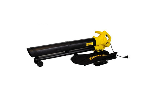 Воздуходувка-пылесос электрическая CHAMPION EB3510 (900Вт, 2,76кг, 792м³/ч, 75м/с, 35л)