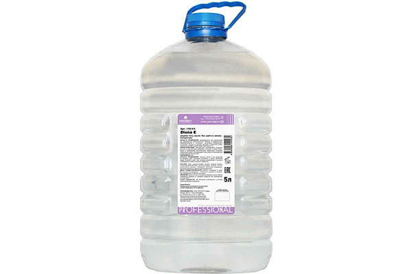 Мыло жидкое-гель эконом-класса ПРОСЕПТ DIONA E без цвета и запаха 5,0л (139-5/5)