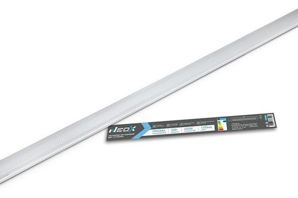 Светильник светодиод NEOX ДПО-110 ПРИЗМА 36Вт 230В 6500К 1200мм IP40 (3158)