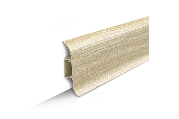 Плинтус напольный 55мм 2,2м "Идеал Классик" 218 Дуб европейский