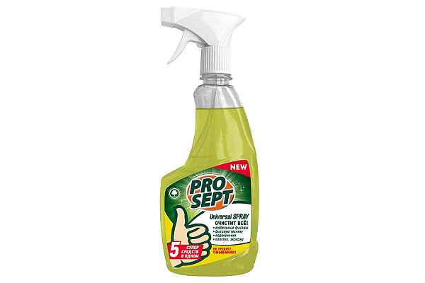 Универсальное моющее и чистящее средство ПРОСЕПТ Universal Spray 5,0л (105-5)