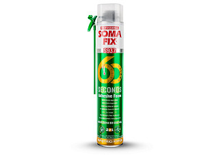 Пена монтажная SOMA FIX (пена-клей «60 секунд», 750 мл (2 в 1)) Турция S937