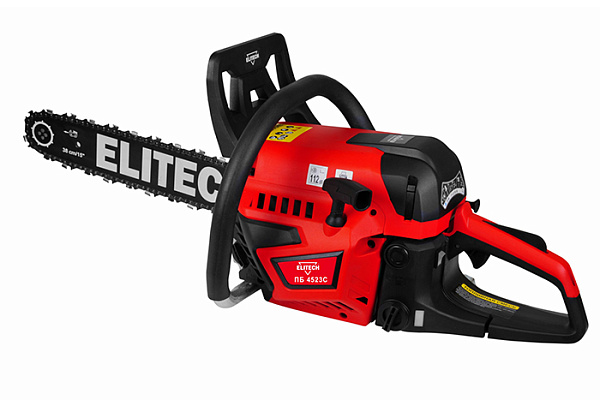 Бензопила ELITECH ПБ 4523С (45см3, 1,75кВт/2,4л.с. ш-38см, 0,325, 1.3мм, 5,0кг) E1611.010.00