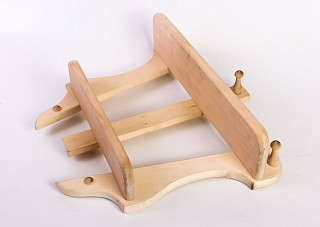 Полка настенная 2-х ярусная с крючками 470х(200х400)х120мм