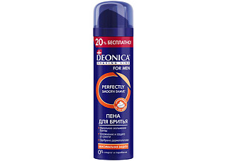 Пена для бритья DEONICA For Men Максимальная защита 240мл (616)