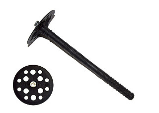 Дюбель для изоляции 10х120мм с мет. гвоздем IZМ (упак. 700шт)