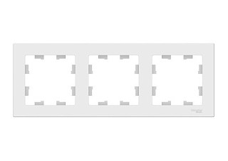 Рамка трехпостовая ATLASDESIGN универсальная белый (ATN000103) (999)