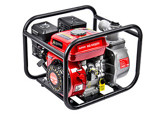 Мотопомпа ELITECH МБ 600 Д50 (5,5л.с, 600л/мин, выс 32м, гл 8м, 50мм, чистаявода, 26кг) Е0105.001.00