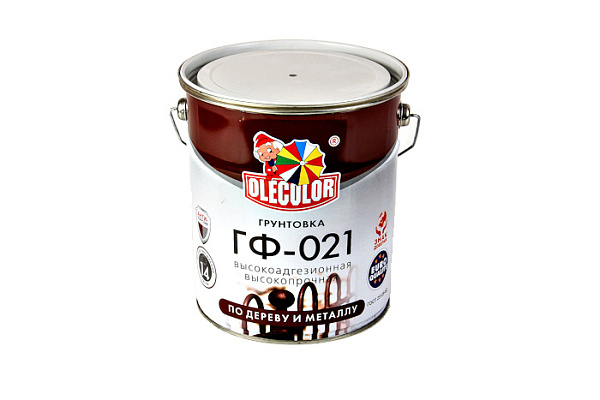 Грунтовка ГФ 021 OLECOLOR серый (6,0кг)