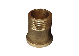 Штуцер d15 для монтажного комплекта счетчика воды  (без прокладки)