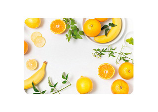 Салфетка сервировочная СВЕЖЕСТЬ ЛЕТА 40*28см. пластик 312361