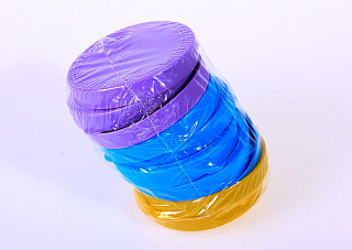 Крышка полиэтиленовая для горячего закрывания ХОЗЯЮШКА уп.10шт  г.Октябрьский М353 (1/20)