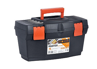 Набор ящик для инструментов Master Economy 16" + органайзер Master 5,5" черный/оранжевый BR6671ЧРОР