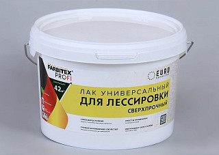 Лак для лессировки универсальный FARBITEX PROFI сверхпрочный (3,0кг) 