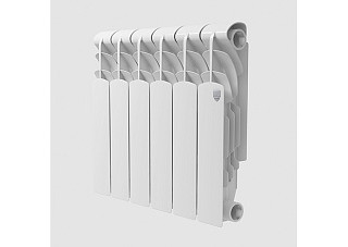 Радиатор Royal Thermo Revolution алюминий, белый (128вт, 350х80х4секц., 1,01кг)