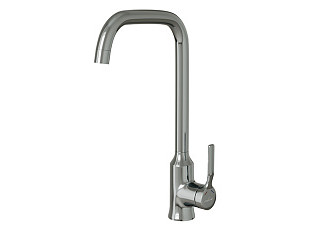 Смеситель для кухни 35k MIXLINE ML40-032 Flat (Латунь,Картридж 35мм,бок. руч.)