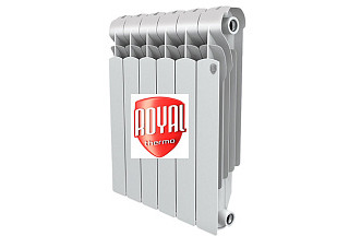 Радиатор Royal Thermo Indigo алюминий, белый (188вт, 500х100х8секц., 1,35кг)