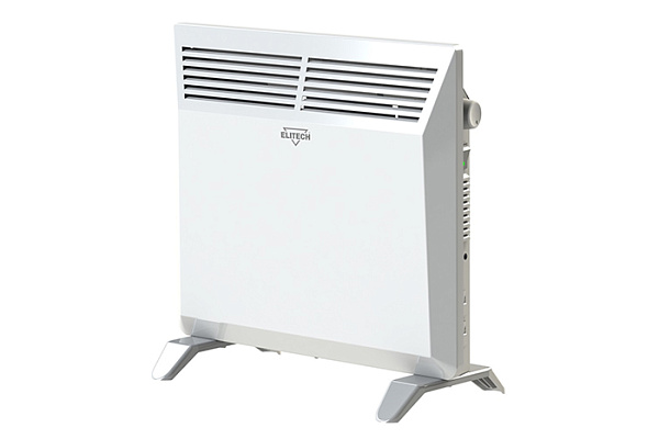 Конвектор ELITECH ДМ ЭКН 1000 (1,0кВт, мех.регул., (стич), опора на пол, датчик от опрокидывания)