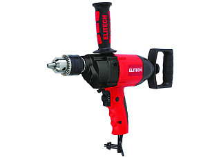 Дрель-миксер ELITECH ДМ 1100РЭ (1100Вт, ЗВП-16мм, 0-550 об/мин, 4,8кг, М14, мешалка) E2208.014.01