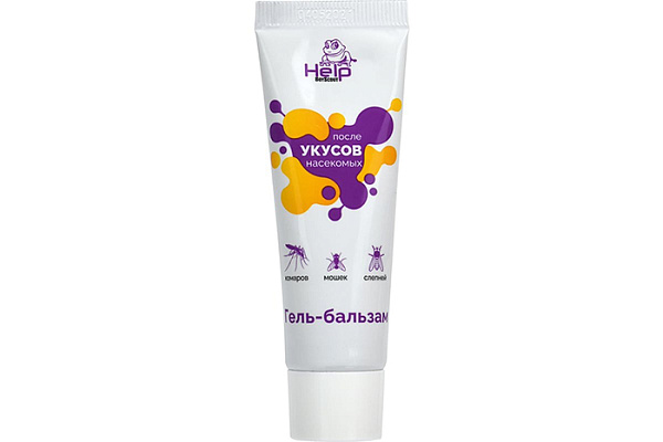 Гель- бальзам HELP после укусов НАСЕКОМЫХ 30г /48/12 (80293)