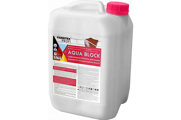 Грунтовка FARBITEX PROFI Aqua BLOCK по минеральным поверхностям (3,0кг)