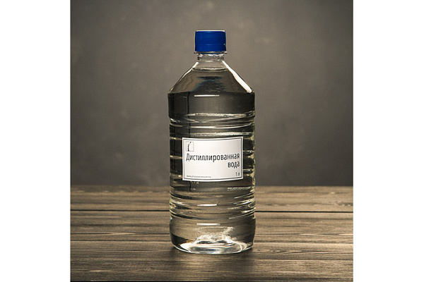 Вода дистиллированная 1л.