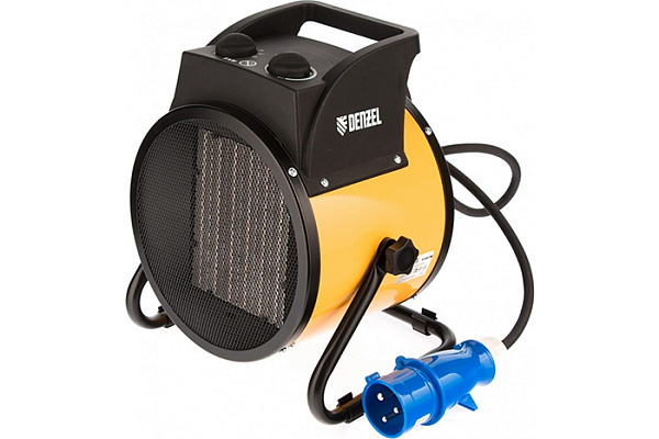 Тепловая пушка керамическая DENZEL DHC 5-400 220В,5кВт,400м³/ч, площадь обогр.-50м² 96428